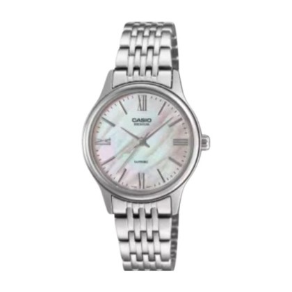 Casio BLS-100DS-4AV Solid Stainless Steel Band Women Watch